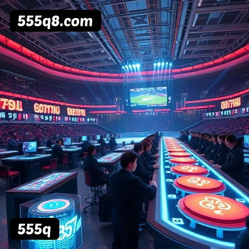 Aplicativo móvel 555q para iOS e Android